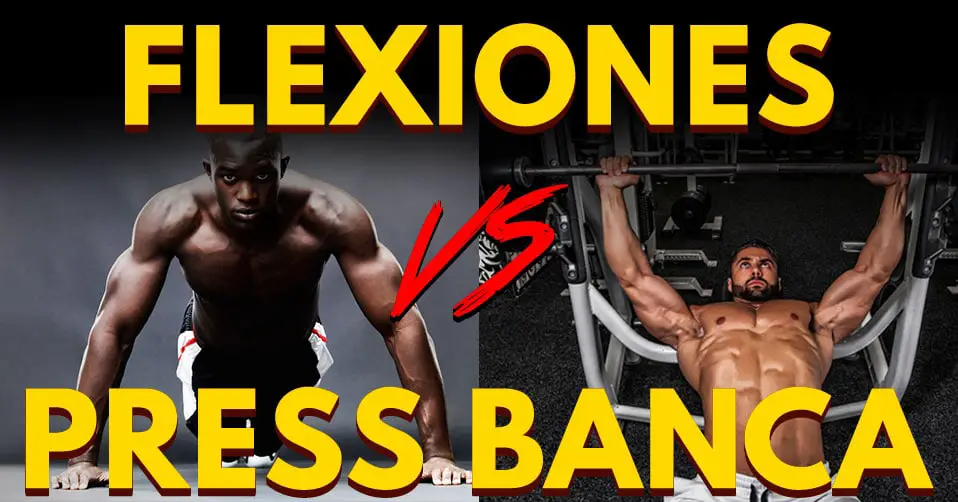 ¿Qué es mejor hacer flexiones o pesas?